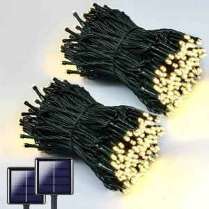 Luces Led Solar Decorativas Navideñas Calidas 9 Mts
