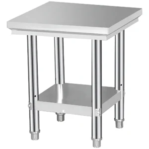 Mesón Multiusos Resistente De Acero Inoxidable 60x60x90