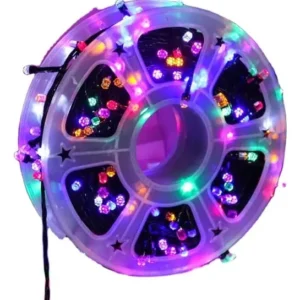Luces Led Navideñas Decorativas Flores Enrrollables 100mts