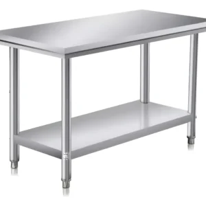 Mesón Metálico Cocina Multiuso Acero Inoxidable 140x60x90cm
