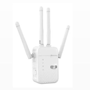 Amplificador De Señal 2.4g Con Cuatro Antenas 300mbps Wifi
