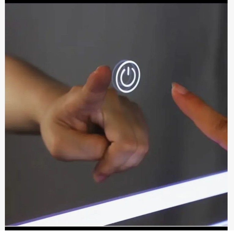 Espejo De Pared Rectangular Tres Tipos De Luces Led 50×70 - Imagen 4